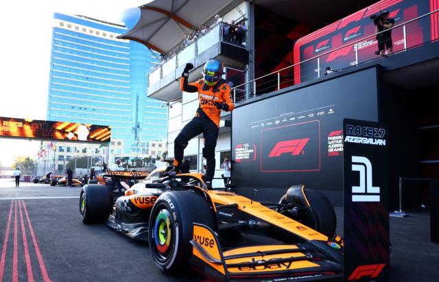 F1阿塞拜疆站皮亚斯特里夺冠 迈凯伦积分反超红牛