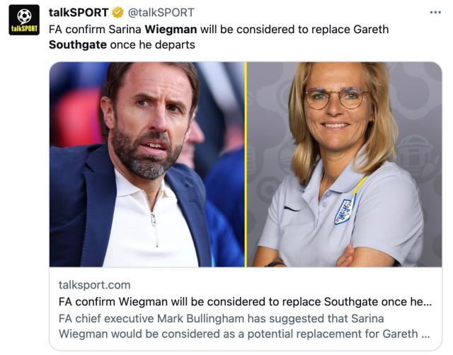 pg电子玩法-英格兰女足连创历史，足总考虑让她接替索斯盖特？！